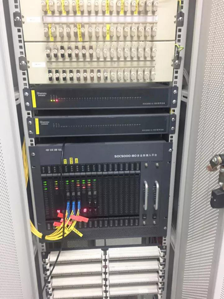 光纖程控交換機實物圖