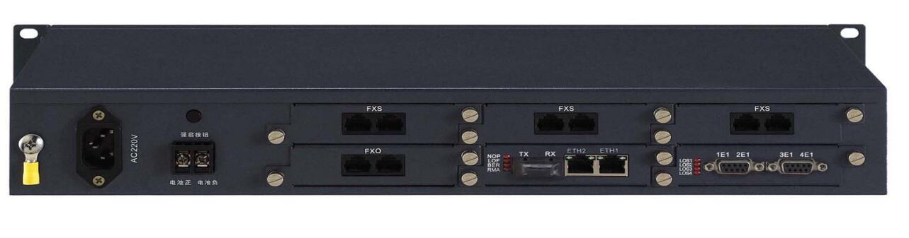 SOC5000-15綜合復(fù)用設(shè)備背面圖